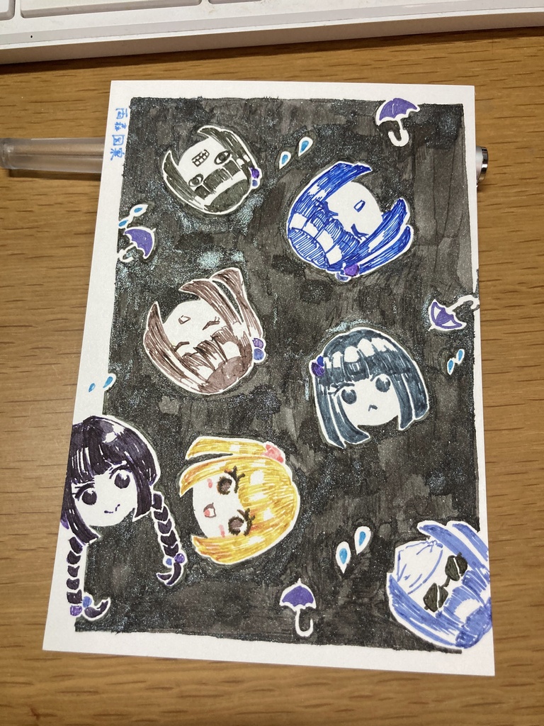 雨森小夜 アナログ原画