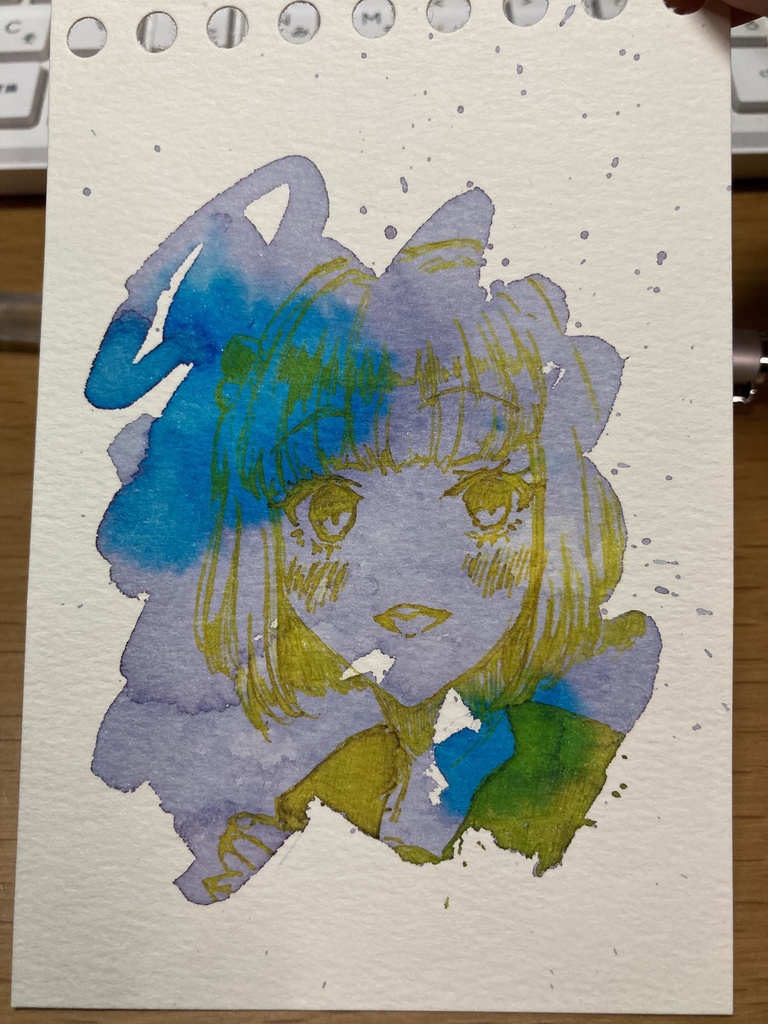 雨森小夜 アナログ原画