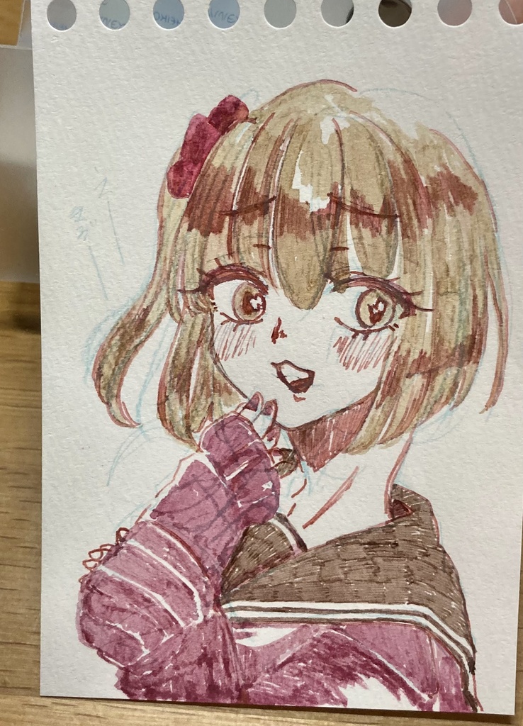 雨森小夜 アナログ原画