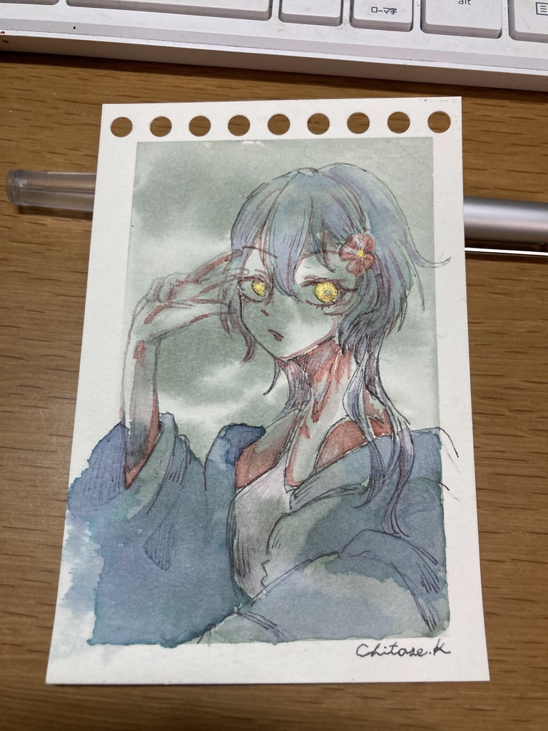 久遠千歳 アナログ原画