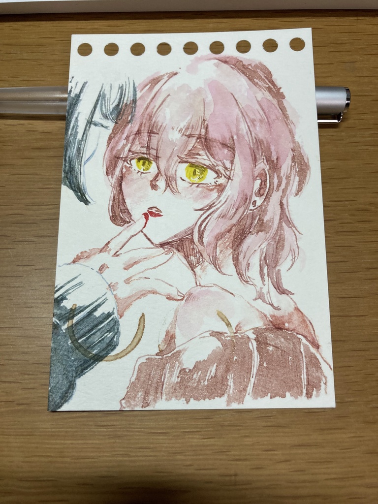 久遠千歳　アナログ原画
