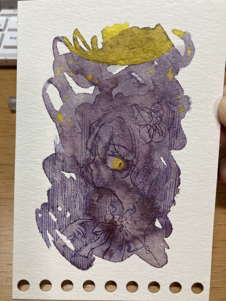 久遠千歳 アナログ原画