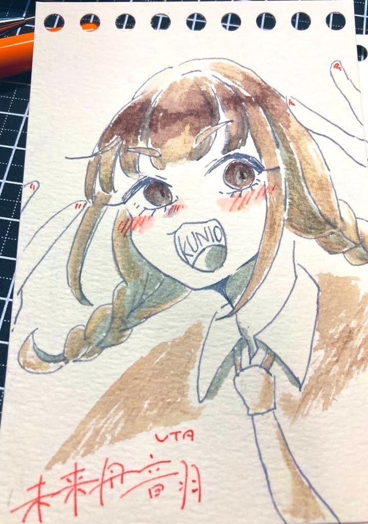 VTA 日下部あずさ 未来丹音羽 アナログ原画