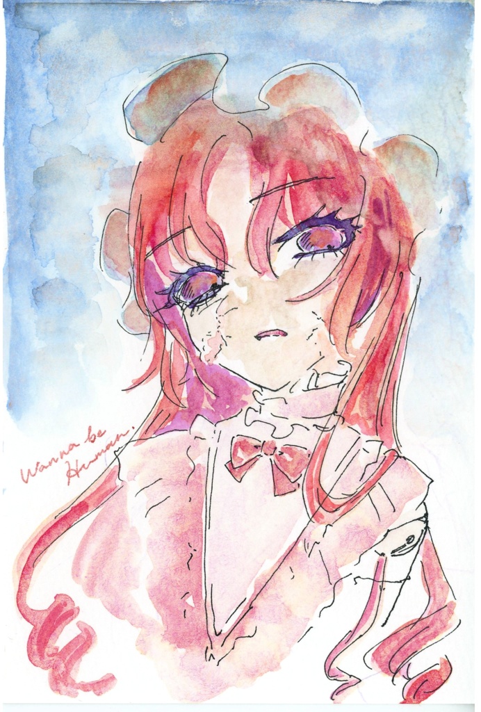 夢追翔・音楽が消えた街 アナログ原画