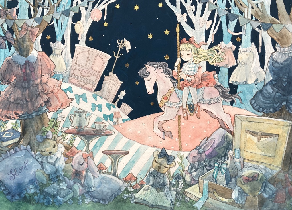 【原画】眠りの森のクローゼット