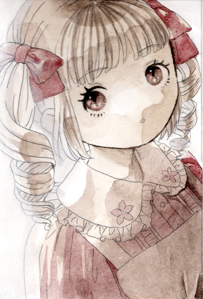 【原画】アルバローズの少女たち