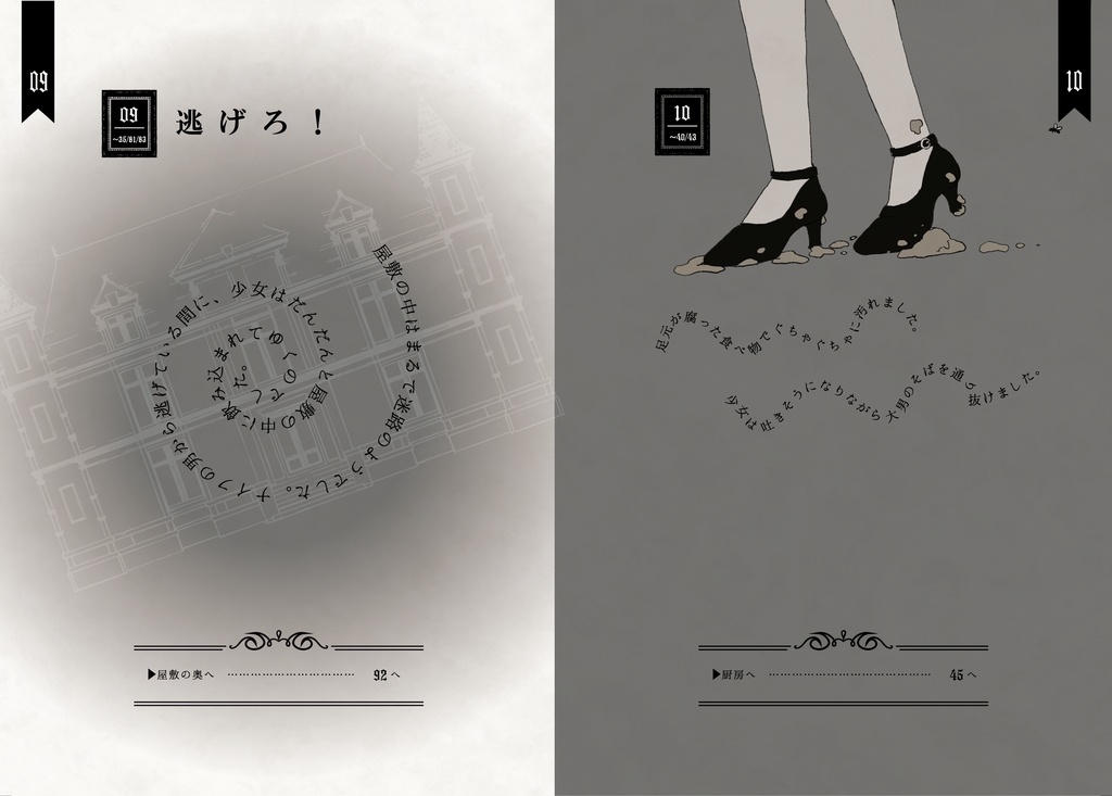 【ゲームブック】アルバローズの屋敷にて