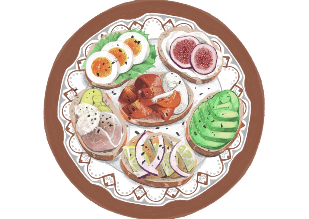 【キャンバスプリント】食用妖精【6種】