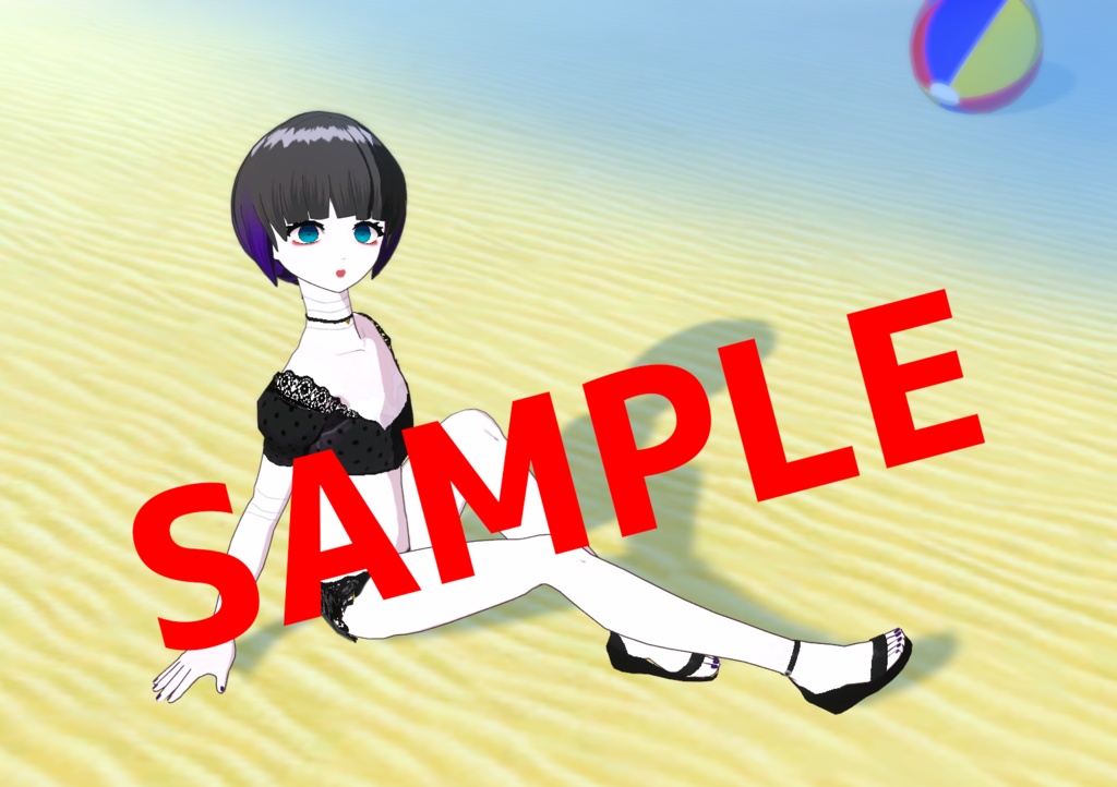 ゆめ心中水着ブロマイド風画像