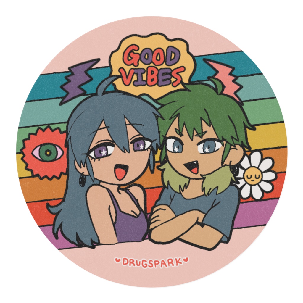 GOOD VIBES - masking tape