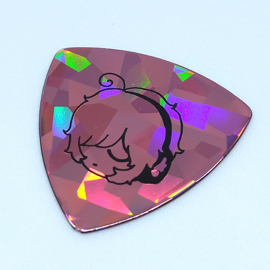 DXM feel the music - guitar pick keychain