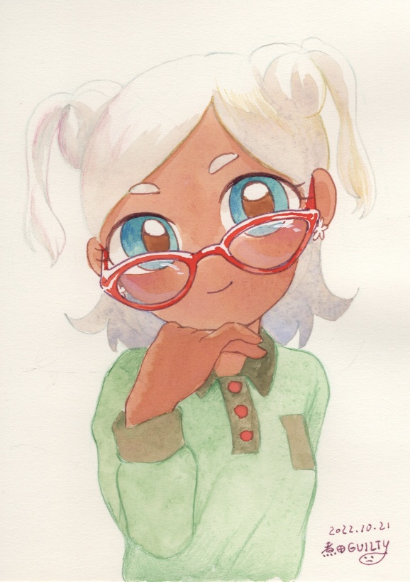 【イラスト原画】glasses