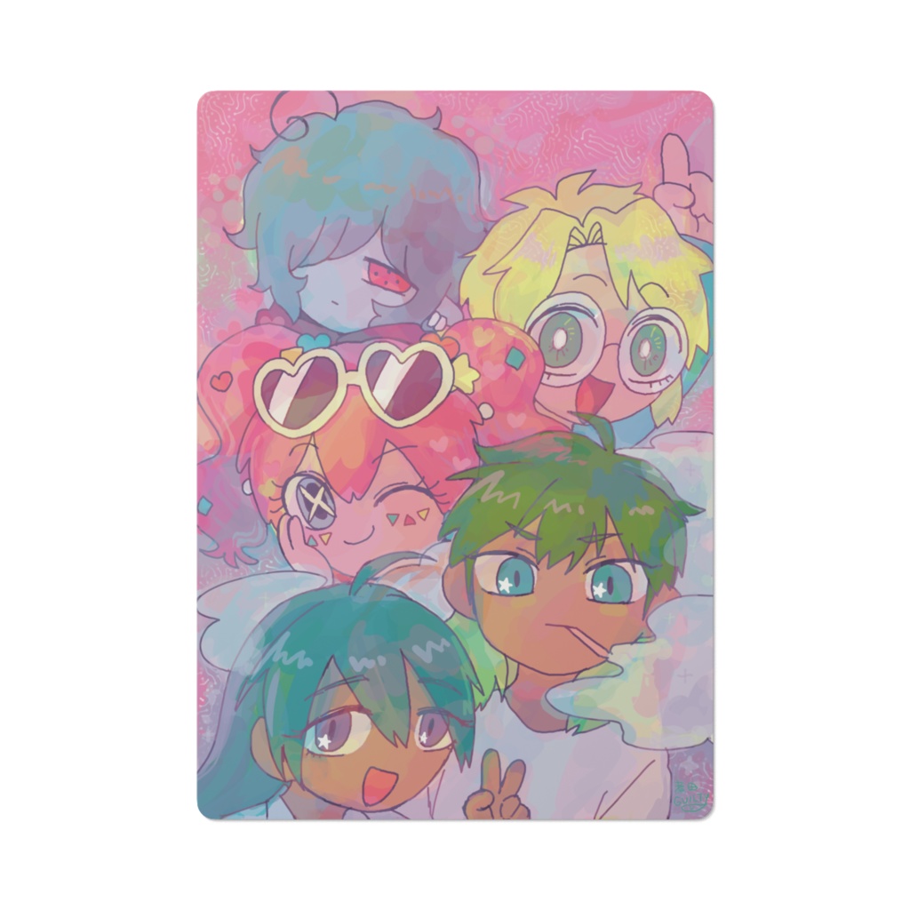 サイケちゃんズ 下敷き