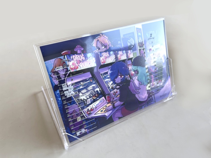 DRUGS PARK CLEAR LAYERED CALENDAR