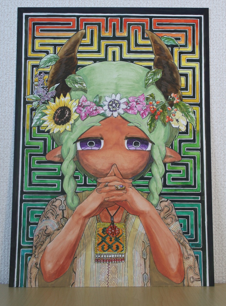 A3サイズアナログ原画