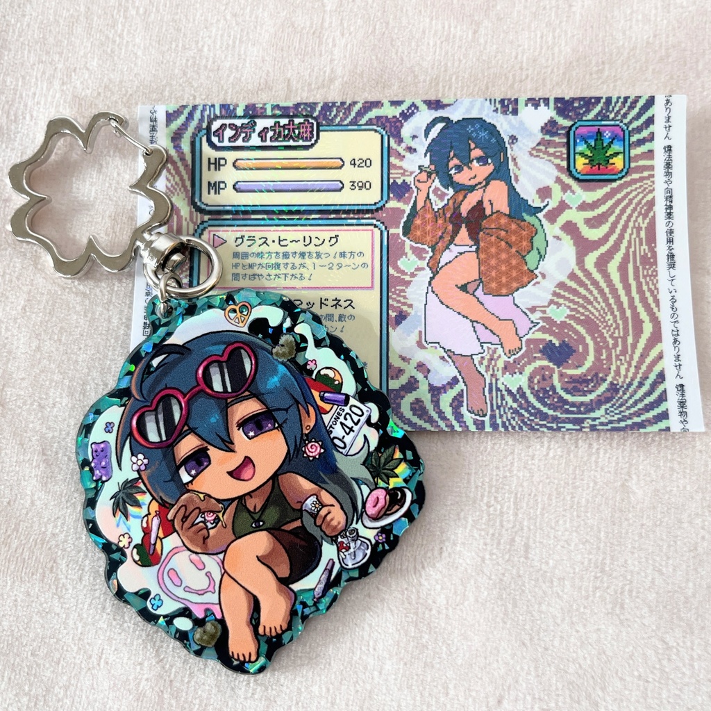 Key chain & Card - Indica