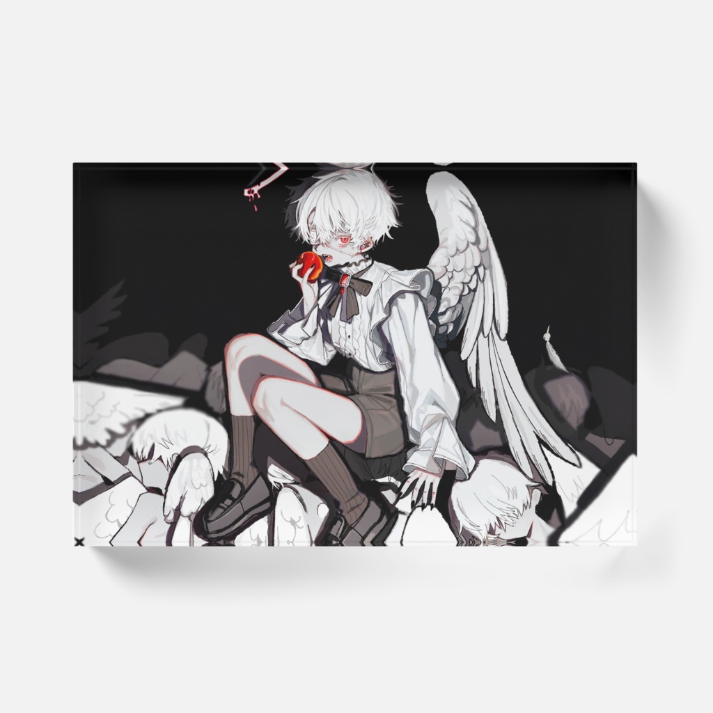 ウツロくんのアクリルブロック