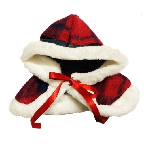 テディベア用ふわもこポンチョ