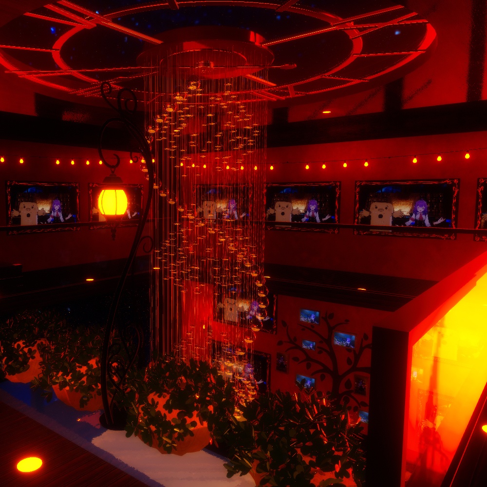 【VRChatワールドデータ販売】MyLittleRoom(202305) 雨天のシークレットロフト