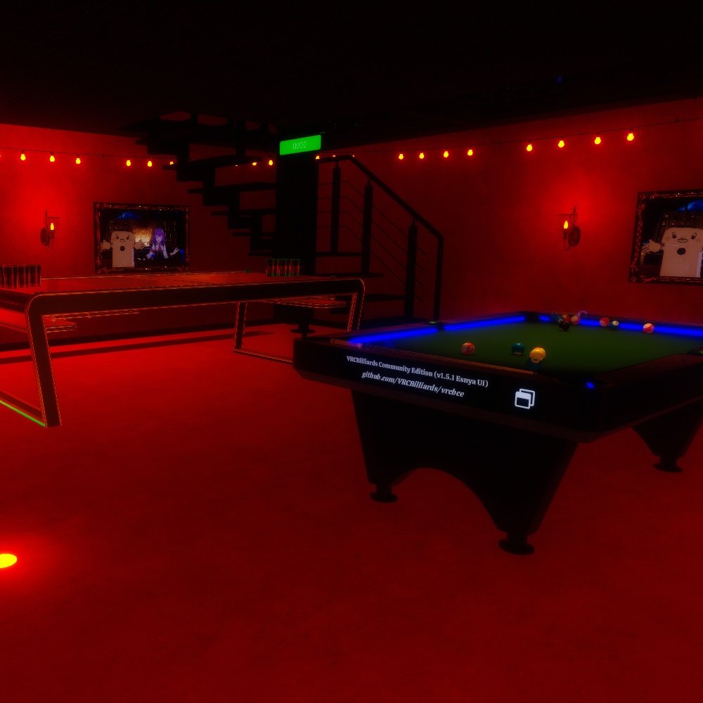 【VRChatワールドデータ販売】MyLittleRoom(202305) 雨天のシークレットロフト