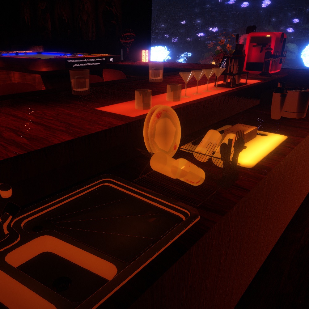 【VRChatワールドデータ販売】MyLittleRoom(202303) オーセンティック地下BAR