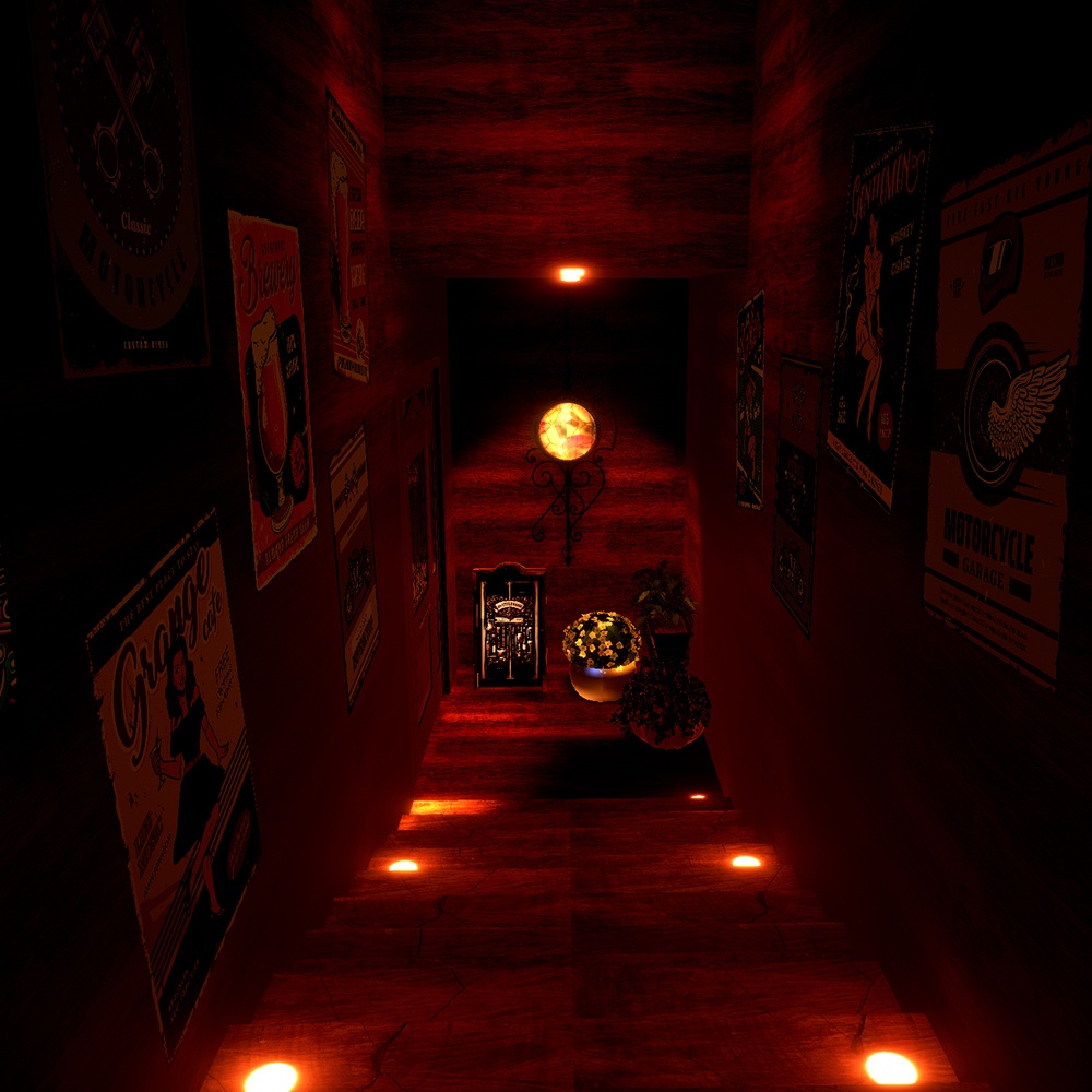 【VRChatワールドデータ販売】MyLittleRoom(202303) オーセンティック地下BAR