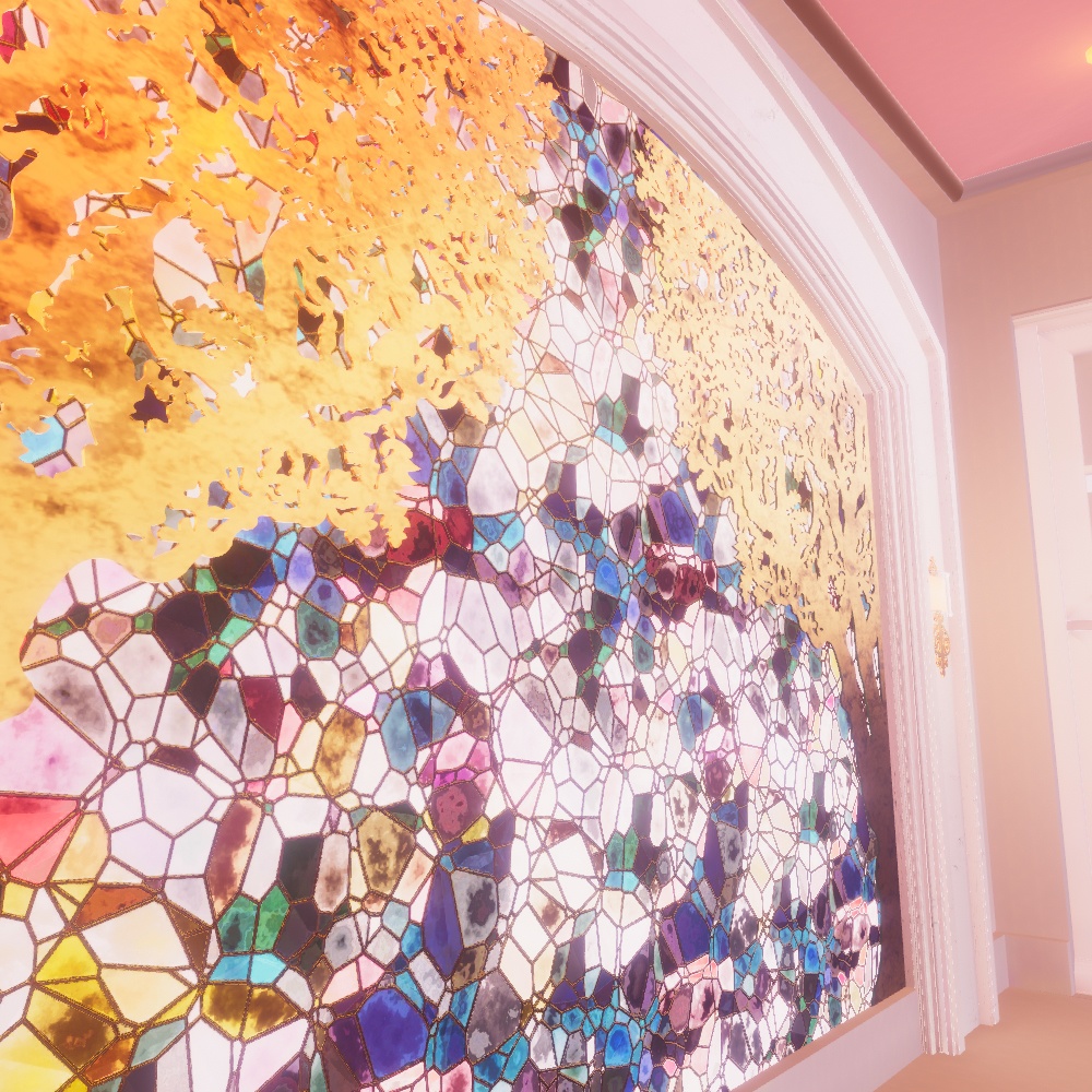 【VRChatワールドデータ販売】MyLittleRoom(202404) ガーリーピンクキュート