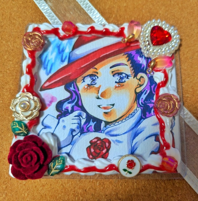 【デコ色紙】リリ・ボルジャーノ