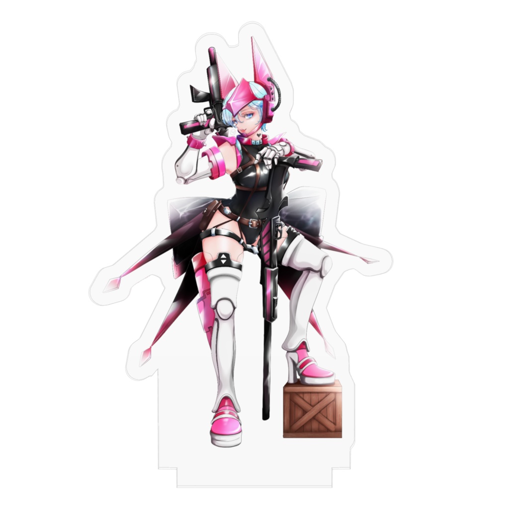 藍上ういバニーガールver アクリルフィギュア