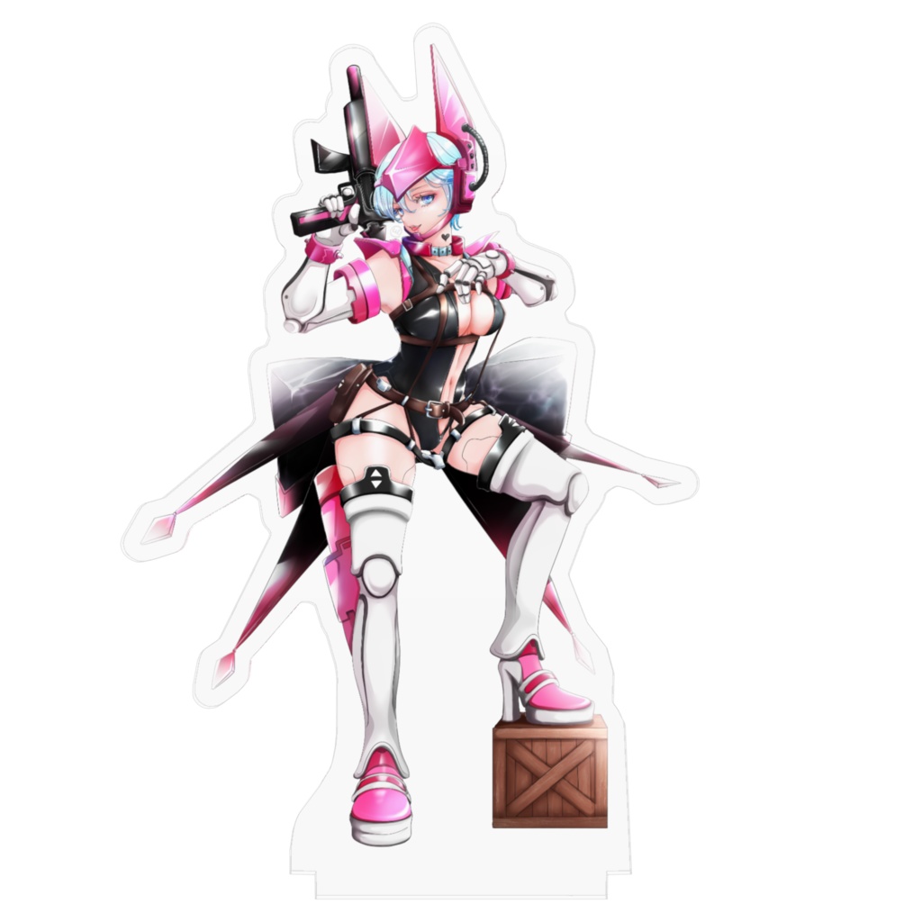 藍上ういバニーガール前開きver.アクリルフィギュア