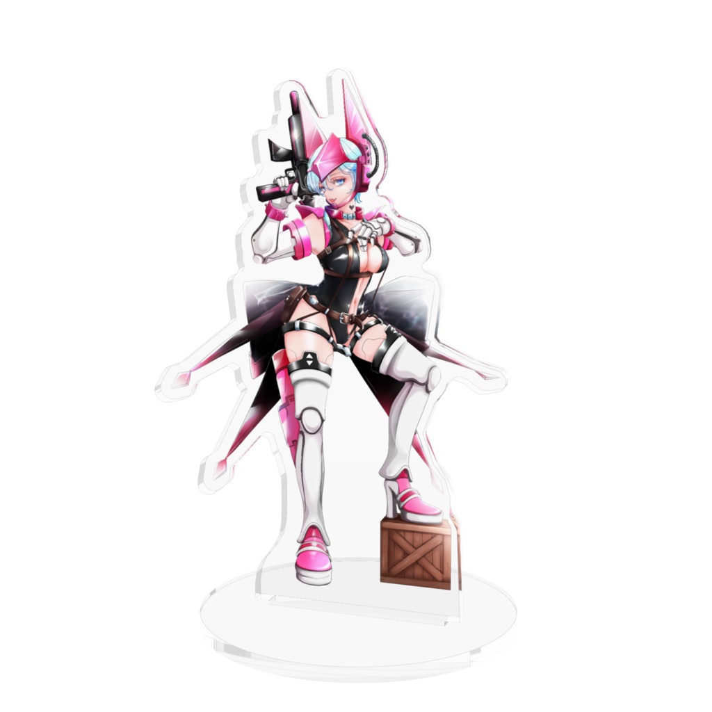 藍上ういバニーガール前開きver.アクリルフィギュア