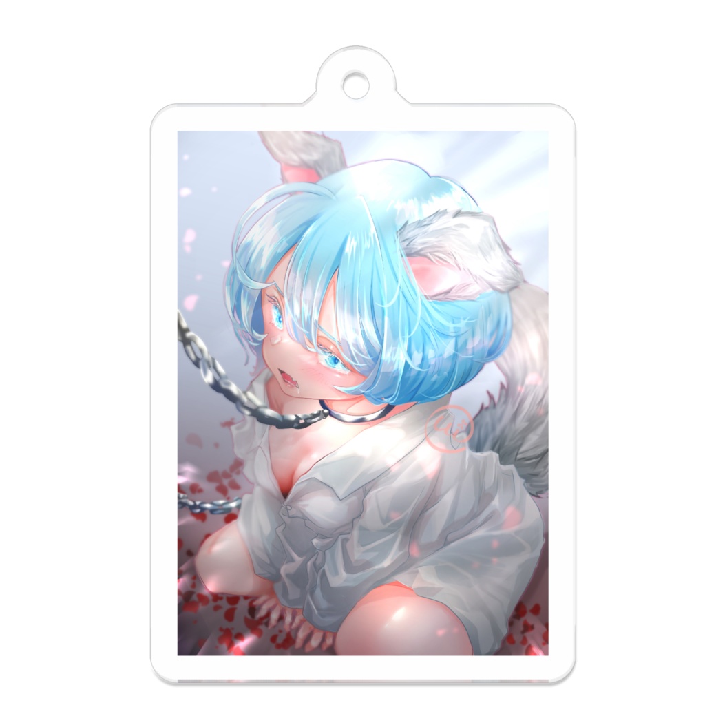 藍上うい狼少女ver.アクリルキーホルダー