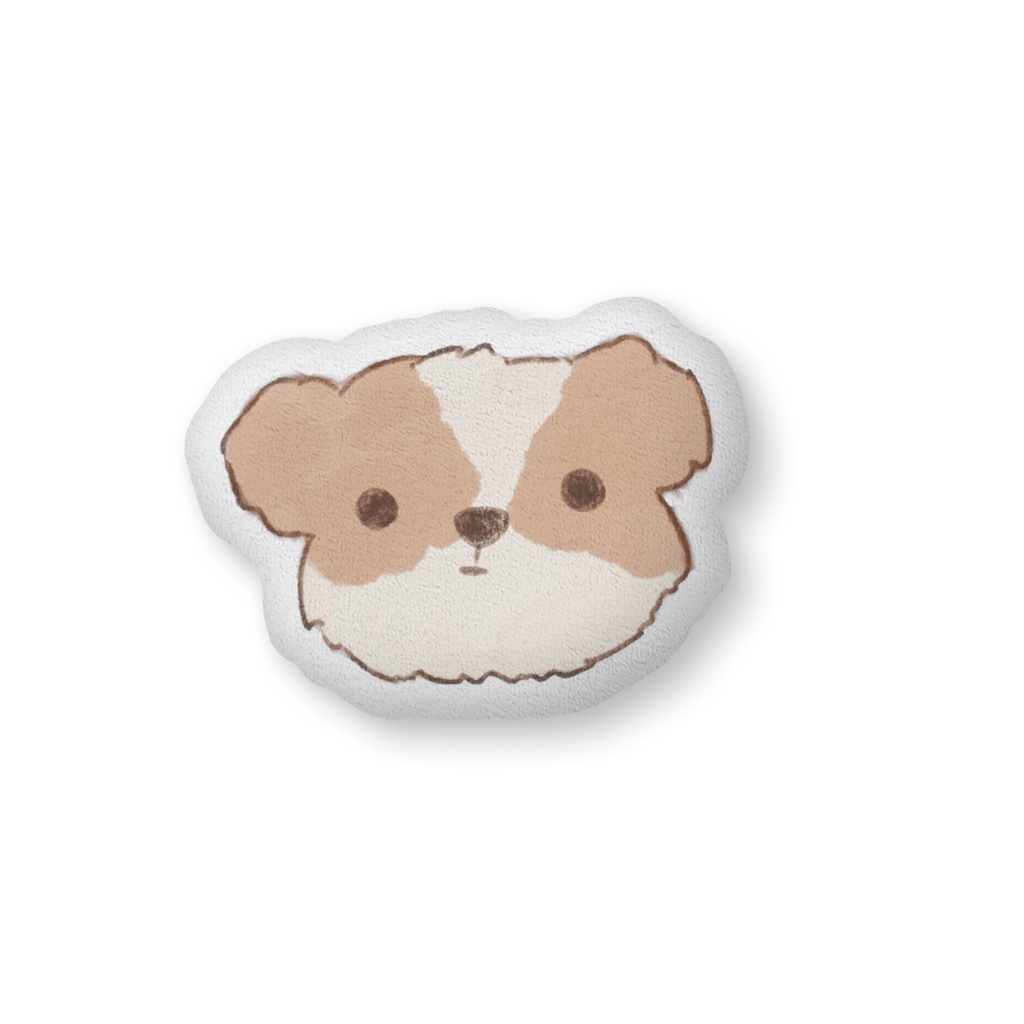 もさもさシーズーのクッション