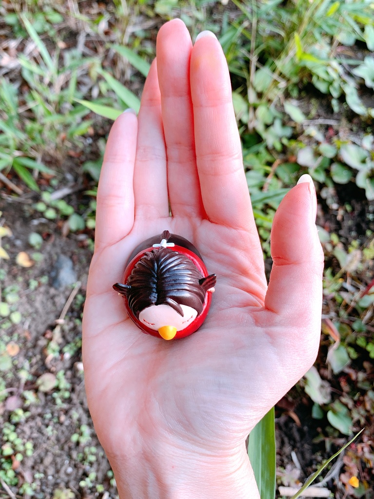 【塗装済完成品】アマビエマスコット 〜加州清光〜