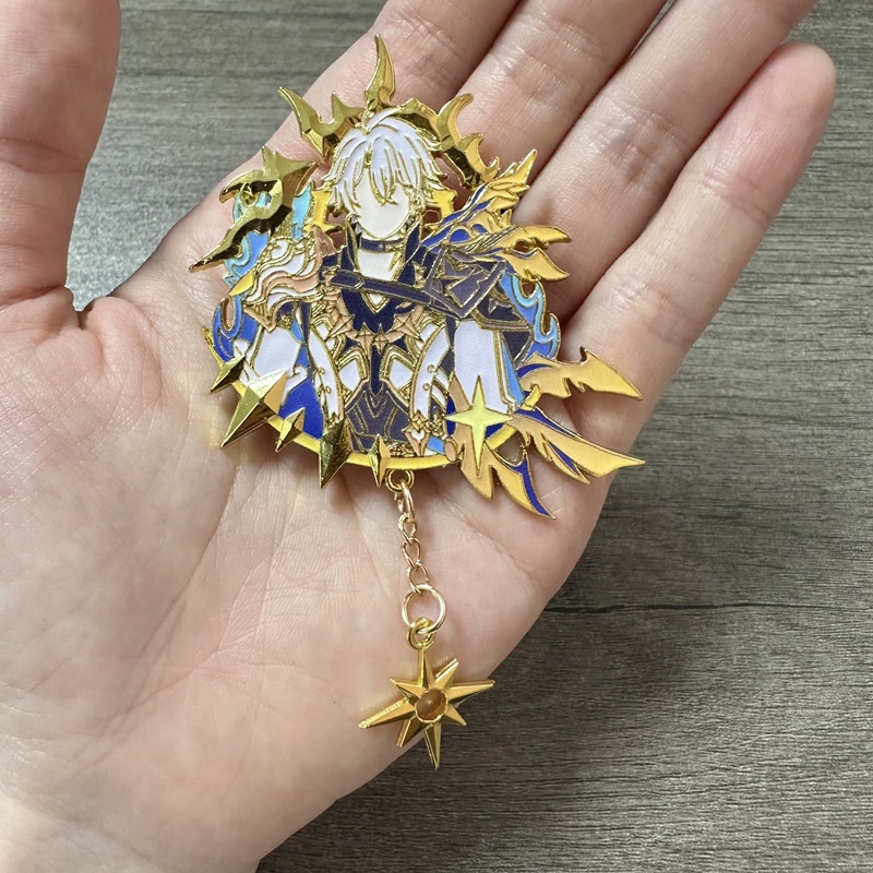 崩壊：スターレイル キュレネ 缶バッジ　ファイノン 原神　フリンズ　合金 アクセサリー　萌えグッズ　印象グッズ