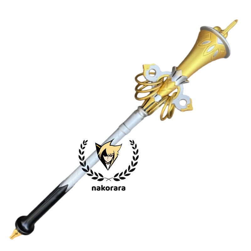 Nakorara　ゼンレスゾーンゼロ　怪啖屋 リュシア 法杖　コスプレ道具　音鳴り鈴 80cm　Lucia Elowen　PU製　撮影道具　武器model　アクセサリ　萌えグッズ　