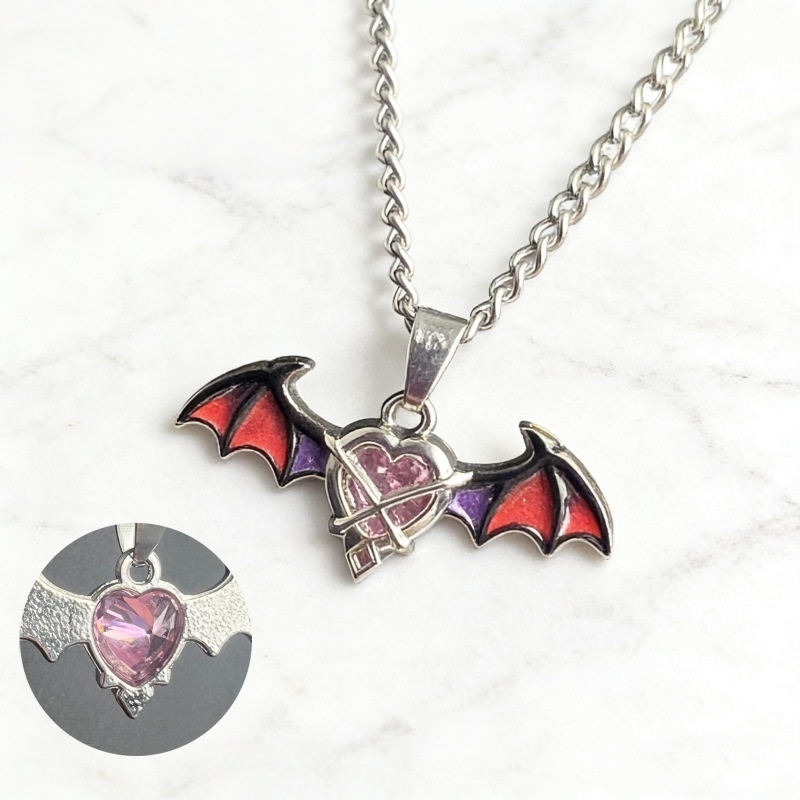 nakorara 原神  ドゥリン アクセサリー  ネクッレス  萌えグッズ  印象グッズ 非公式 プレゼント ピンクジルコンを宝石留めする 