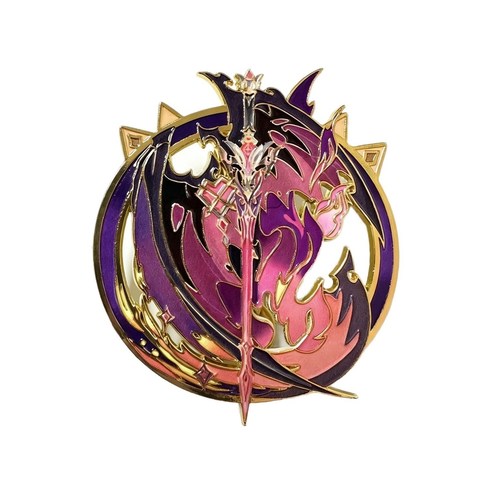 Nakorara　原神　黒蝕　ドゥリン　印象グッズ　同人イベント　缶バッジ　萌えグッズ　アクセサリー　おもちゃ　装備品　