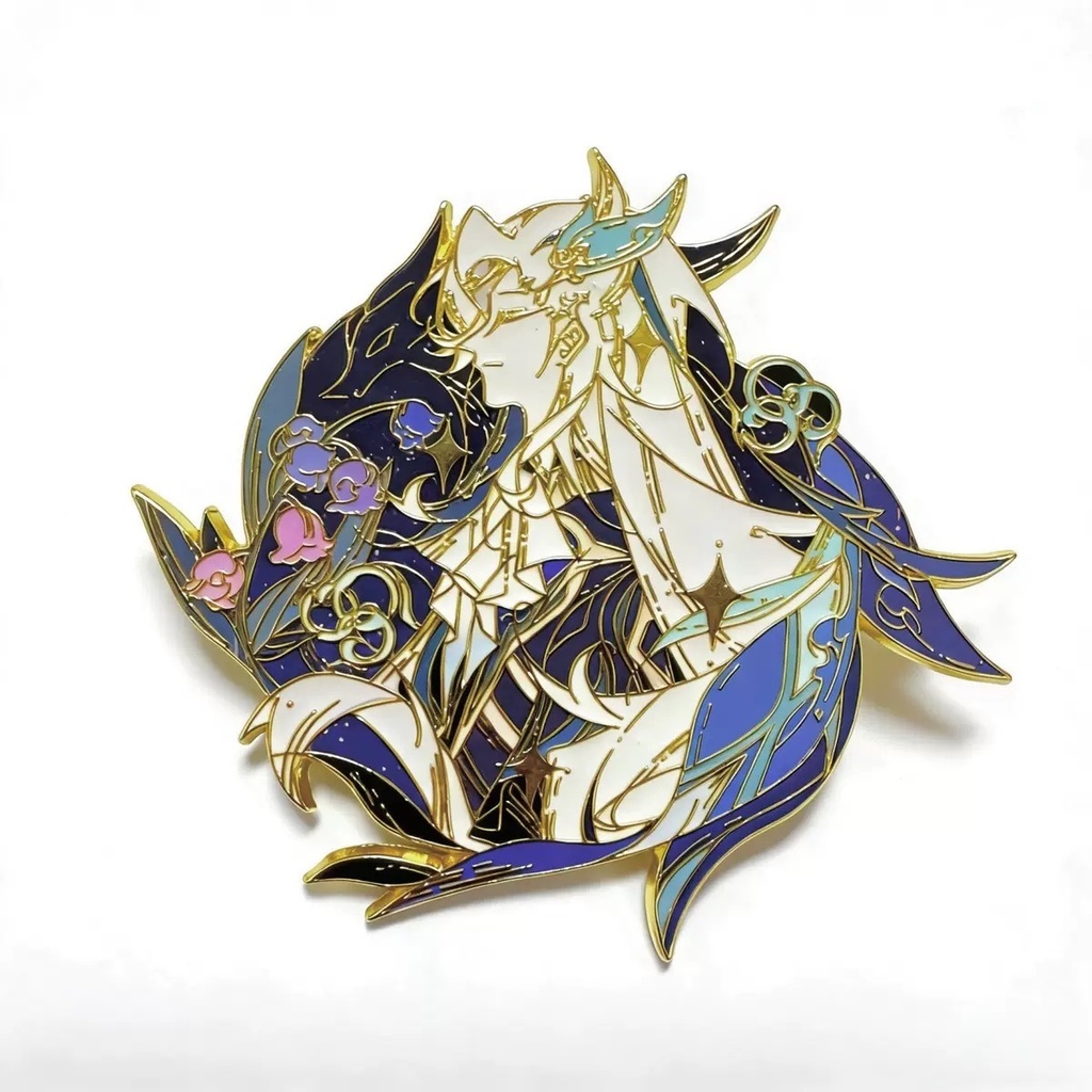 nakorara 原神 フリーナ ヌヴィレット 同人グッズ　イベント　プレゼント　缶バッジ アクセサリー 萌えグッズ