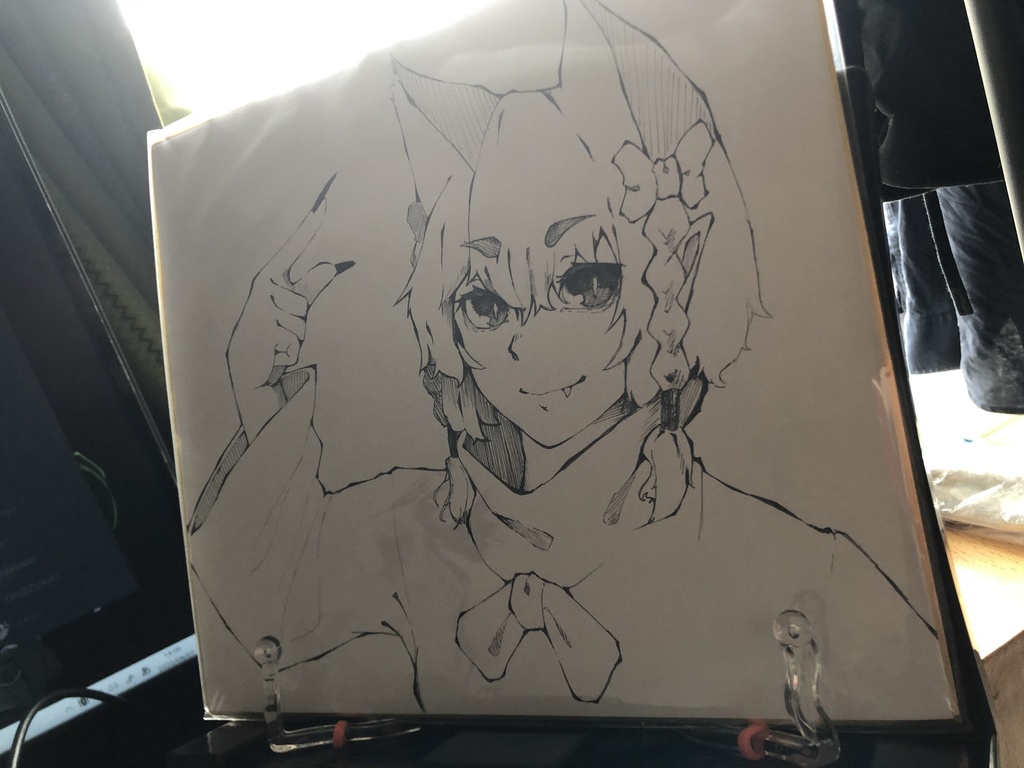 2019春例大祭頒布色紙「火焔猫 燐」