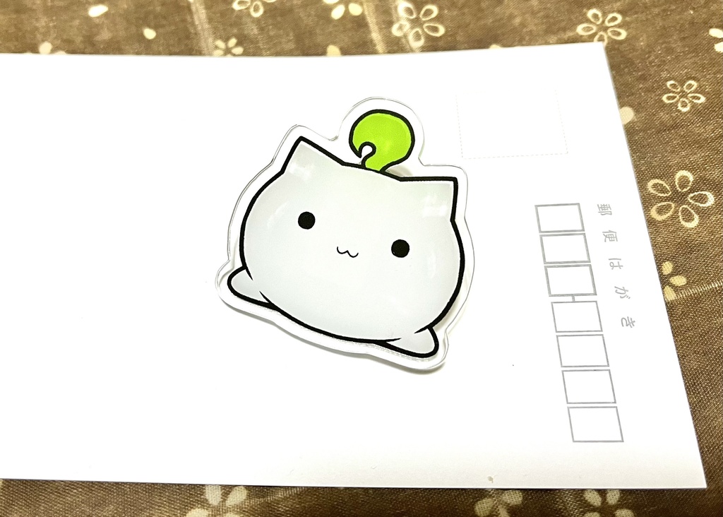 タマチャンのもちりアクリルバッジ