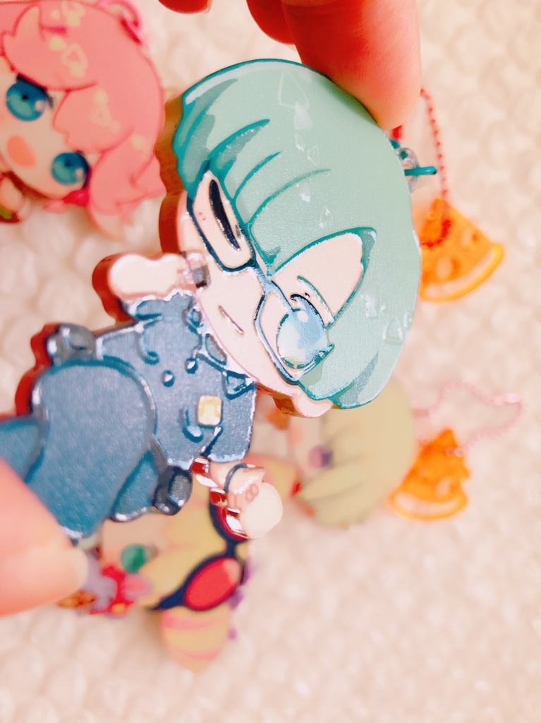 プロメアのアクキー!