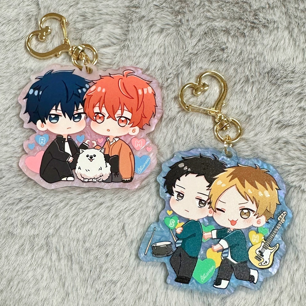 りつまふ/しずらぎアクリルキーホルダー2種