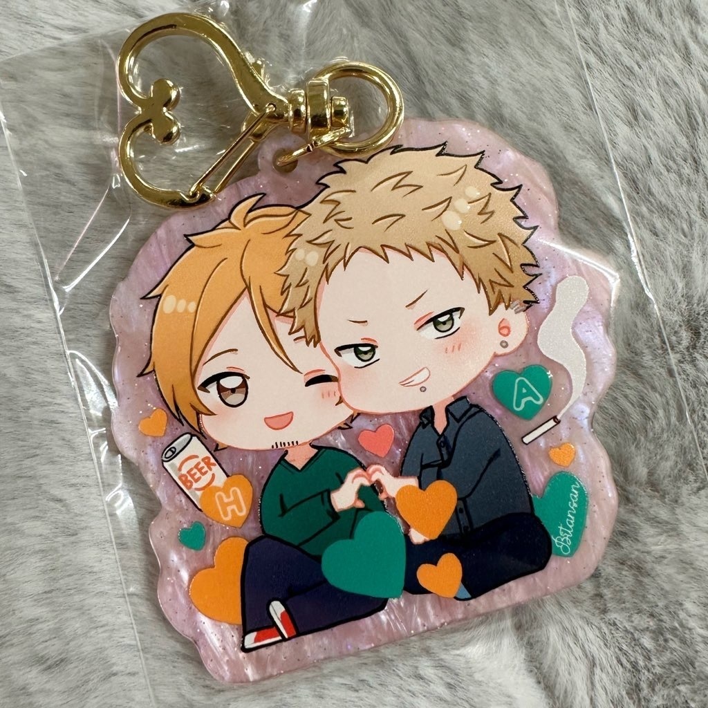 秋春 アクリルキーホルダー