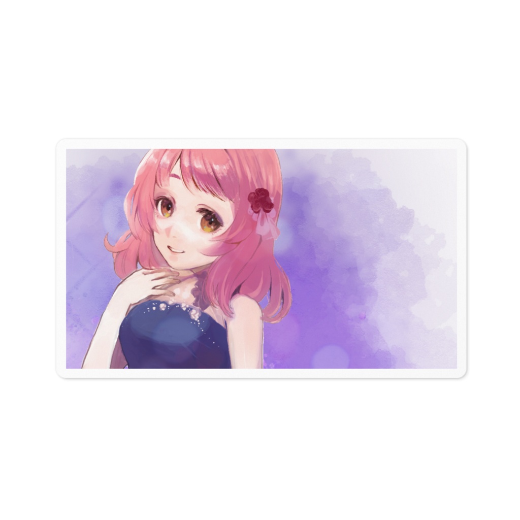 加加阿シュクルオリジナルイラストステッカー