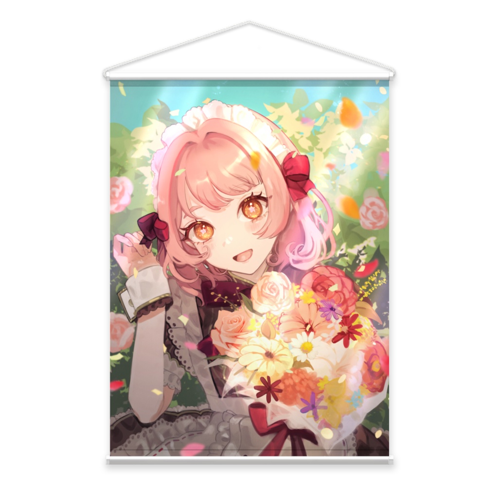 加加阿シュクル2周年記念イラストタペストリー