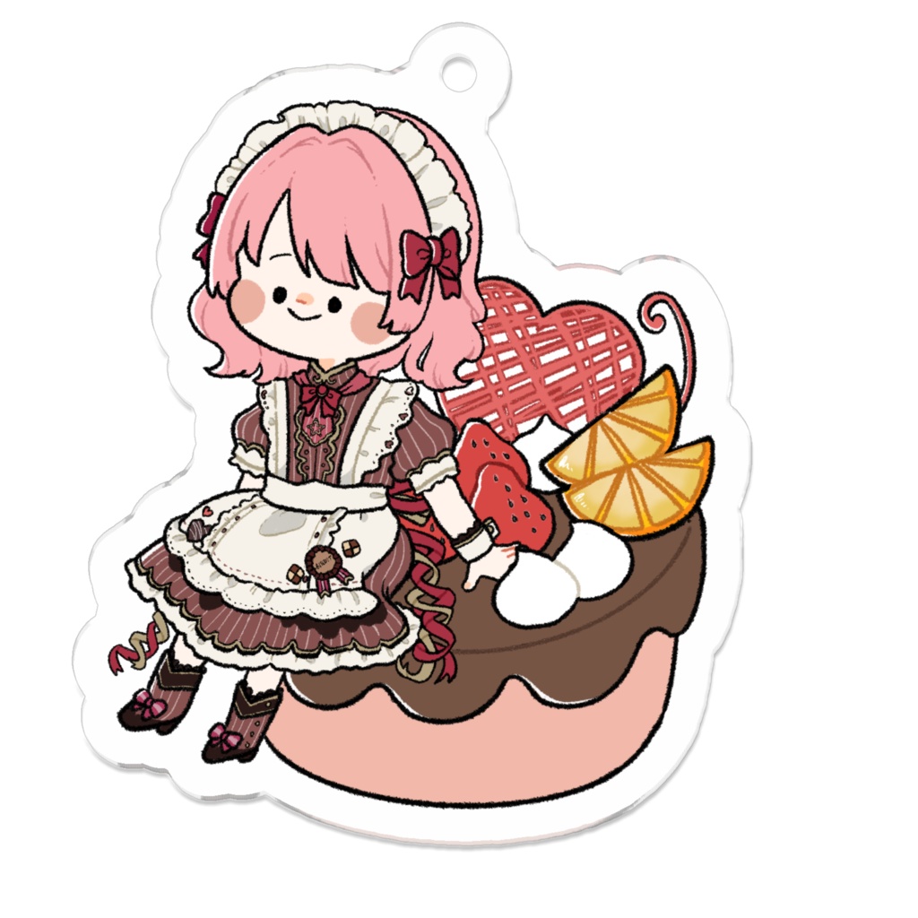 加加阿シュクル誕生日限定イラストアクリルキーホルダー 2024ver.