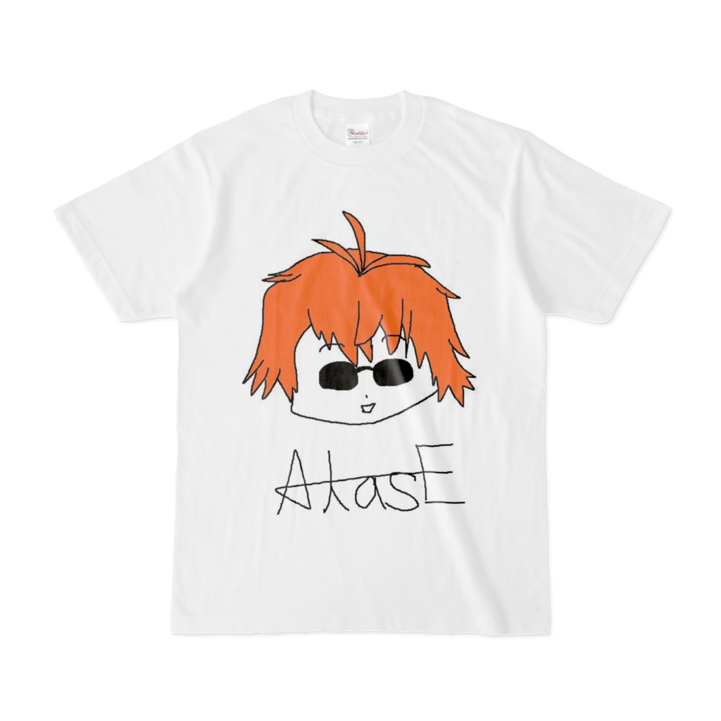 あかせのおんなTシャツ（表に絵とサイン付）