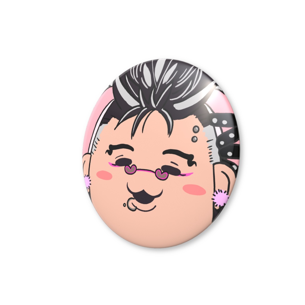 顔面バッジB