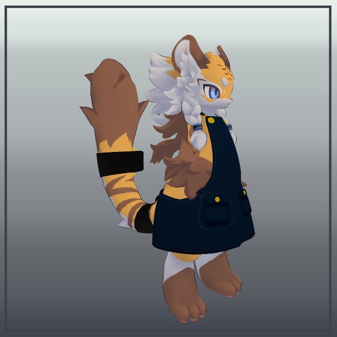 【ちびとら対応】ケモエプロン